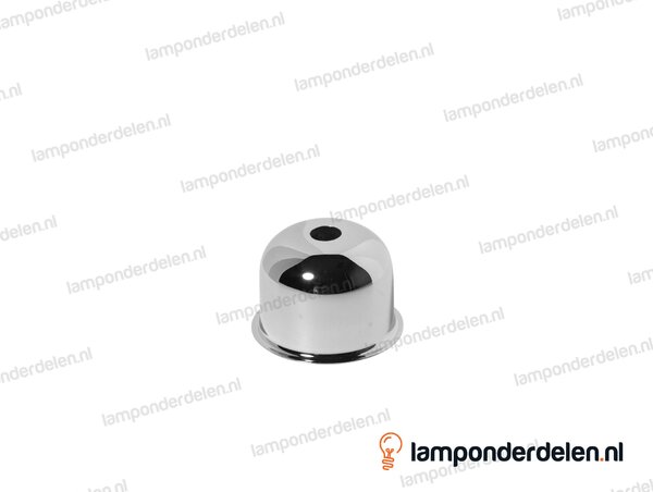 Fittinghuls E27 metaal chroomkleurig - model D