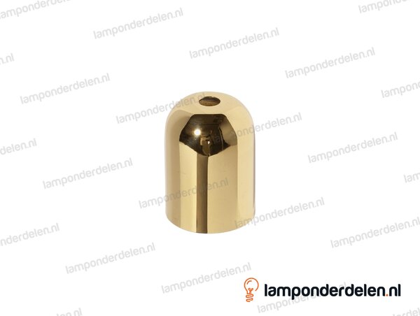 Fittinghuls E27 metaal messingglanskleurig - model B
