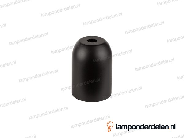 Fittinghuls E27 metaal zwart - model A