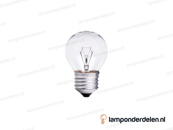 Gloeilamp - kogellamp - E27 - P45 - helder - 40W