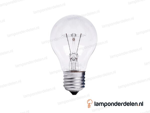 Gloeilamp - standaardlamp - E27 - A60 - helder - 60W