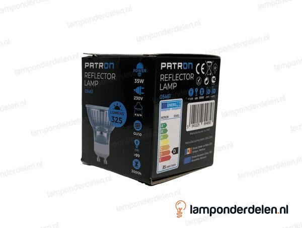 Halogeenlamp - 51 MM - PAR16 - GU10 - 35W - 230 volt - 36°