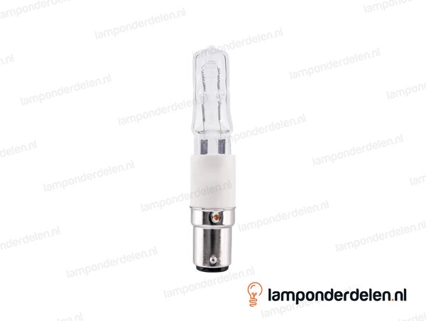 Halogeenlamp - halolux ceram - B15d - helder - 205W - 230 volt
