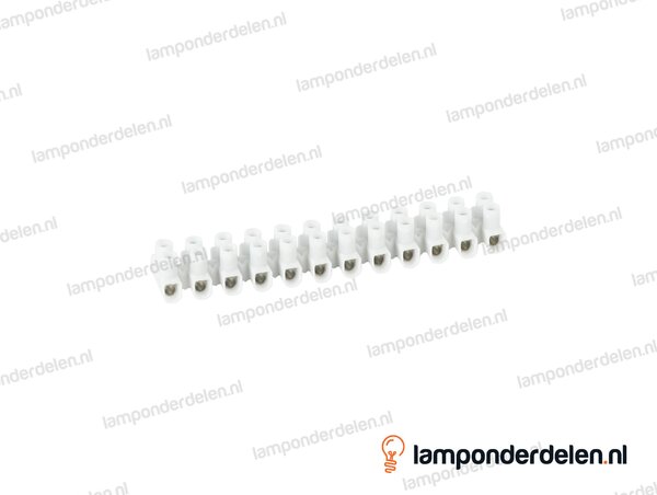 Kroonsteen strip wit medium