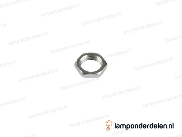 Moer metaal zeskant - 22 x 5 mm - binnendraad 3/8 gas