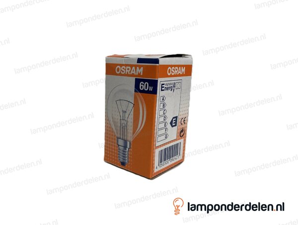 Osram - gloeilamp - kogellamp - E14 - P45 - helder - 60W