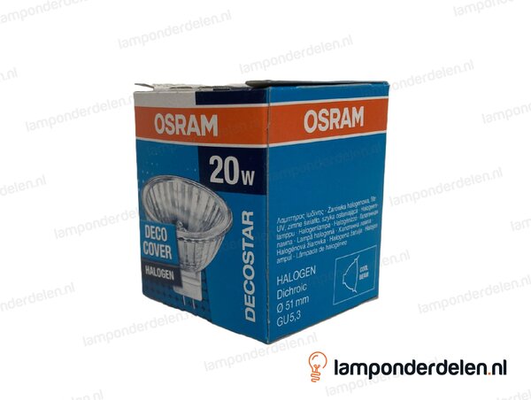 Osram halogeenlamp - 51 MM - MR16 - GU5.3 - standard - 20W - 12 volt - 36°