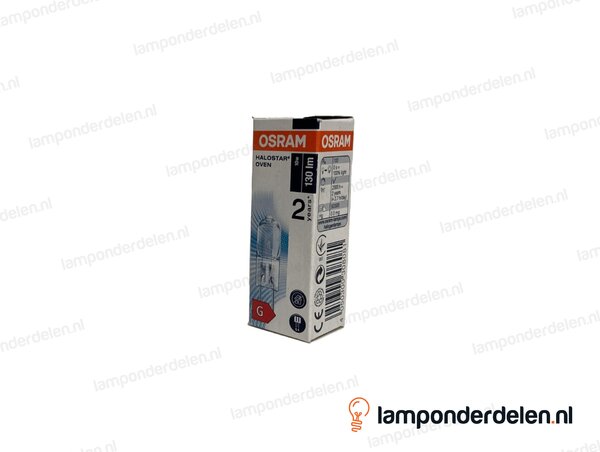 Osram - halogeenlamp - steeklamp - G4 - halostar - oven - helder - 10W - 12 volt