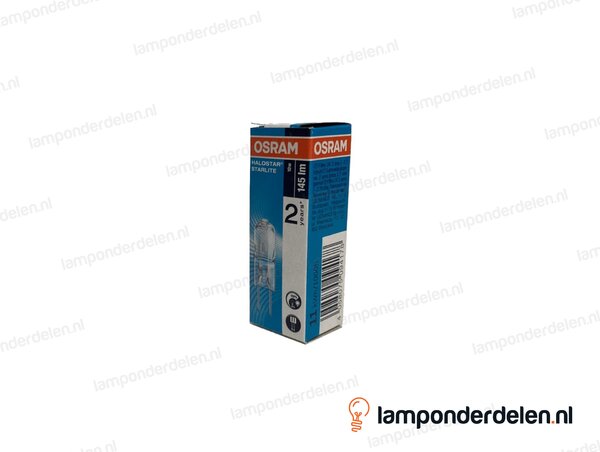 Osram - halogeenlamp - steeklamp - G4 - halostar - starlite - helder - 10W - 12 volt