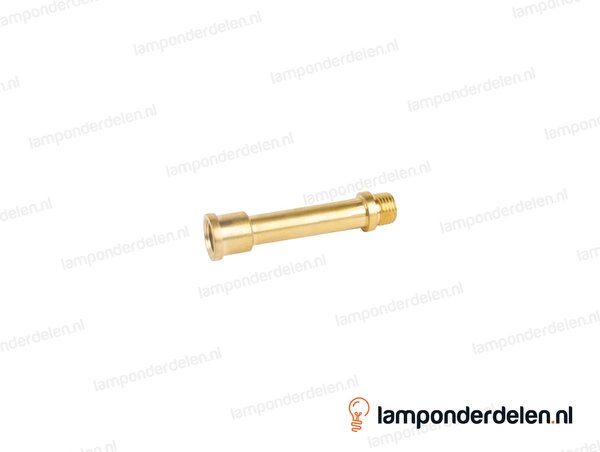 Pendelstang messing sierlijk - lengte 5 cm - binnendraad en buitendraad M10x1