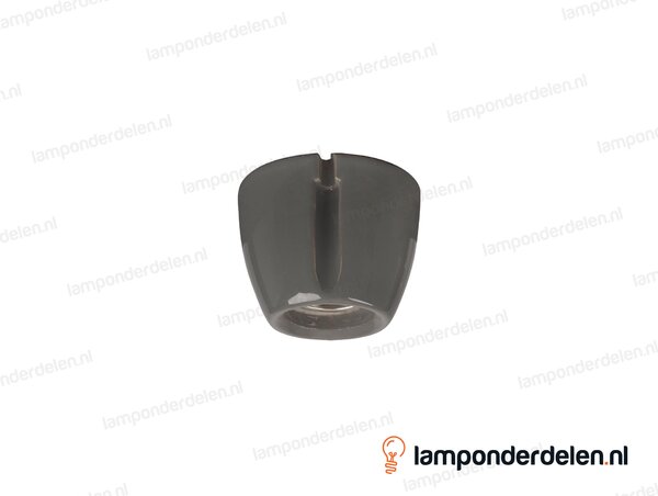 Plafondfitting E27 porselein grijs