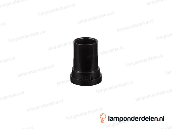 Prikkabel fitting E14 bakeliet zwart
