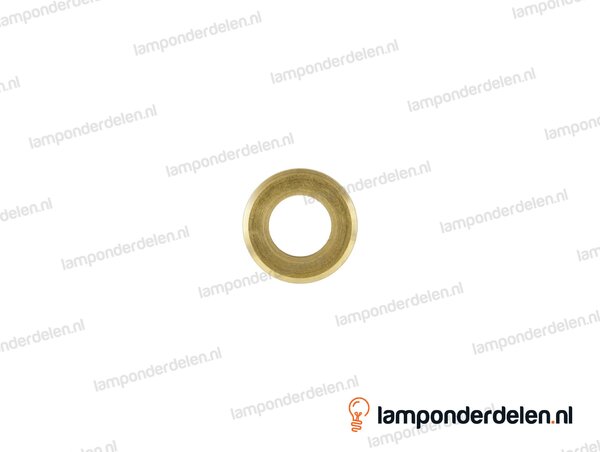 Sluitring messing - 24 mm - gat 13 mm