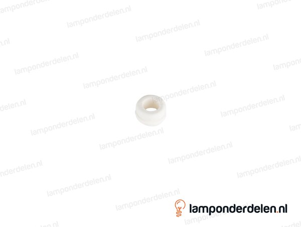 Snoerdoorvoertule PVC wit - 14 x 8 mm - voor gat van 10 mm - snoerdoorvoer 8 mm