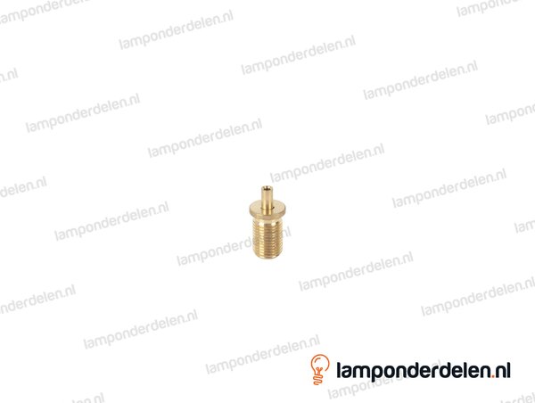 Staaldraad verstelbus messing - buitendraad M10x1