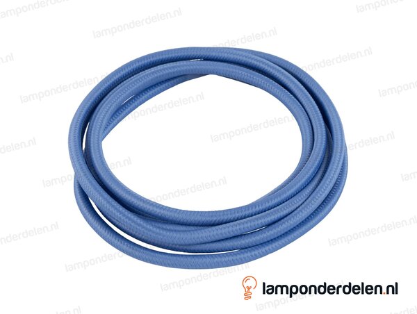Strijkijzersnoer blauw - 2 x 0,75 mm²