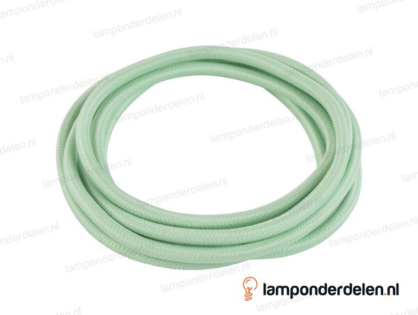 Strijkijzersnoer mintgroen - 2 x 0,75 mm²
