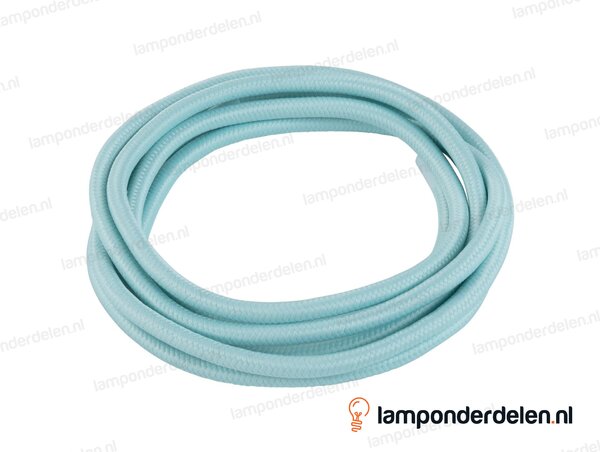 Strijkijzersnoer turquoise - 2 x 0,75 mm²