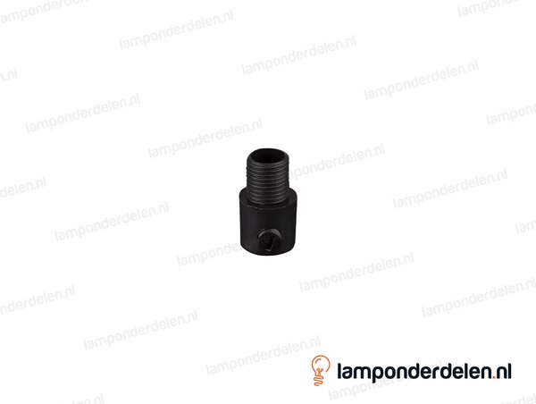 Trekontlaster kunststof zwart - lengte schroefdraad 10 mm - buitendraad M10x1