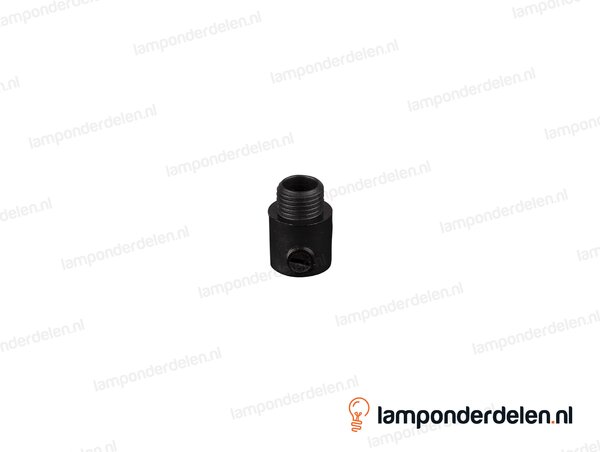 Trekontlaster kunststof zwart - lengte schroefdraad 7 mm - buitendraad M10x1
