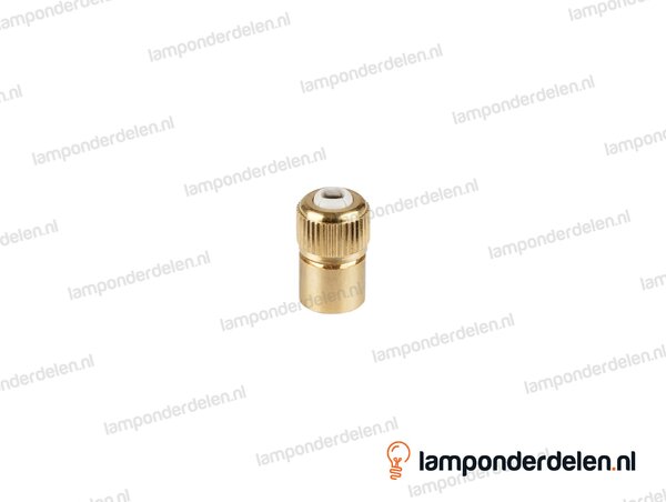 Trekontlaster messing 3-delig - binnendraad M10x1