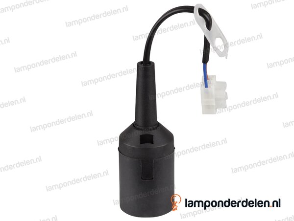 Verhuisfitting E27 zwart